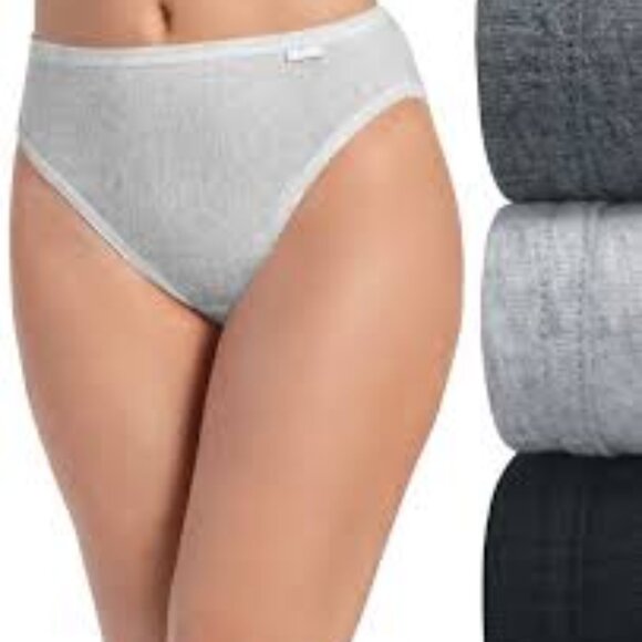 Jockey Elance French Cut 3 Pack Underwear 1487 New With Tags Size 6 - Picture 1 of 2